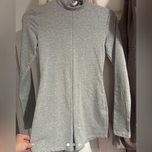 Edited high neck romper